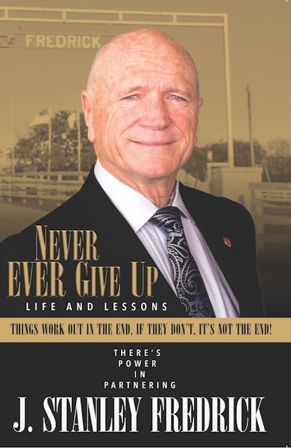 Book cover image for Never Ever Give Up: Life and Lessons ISBN: 9781954437418